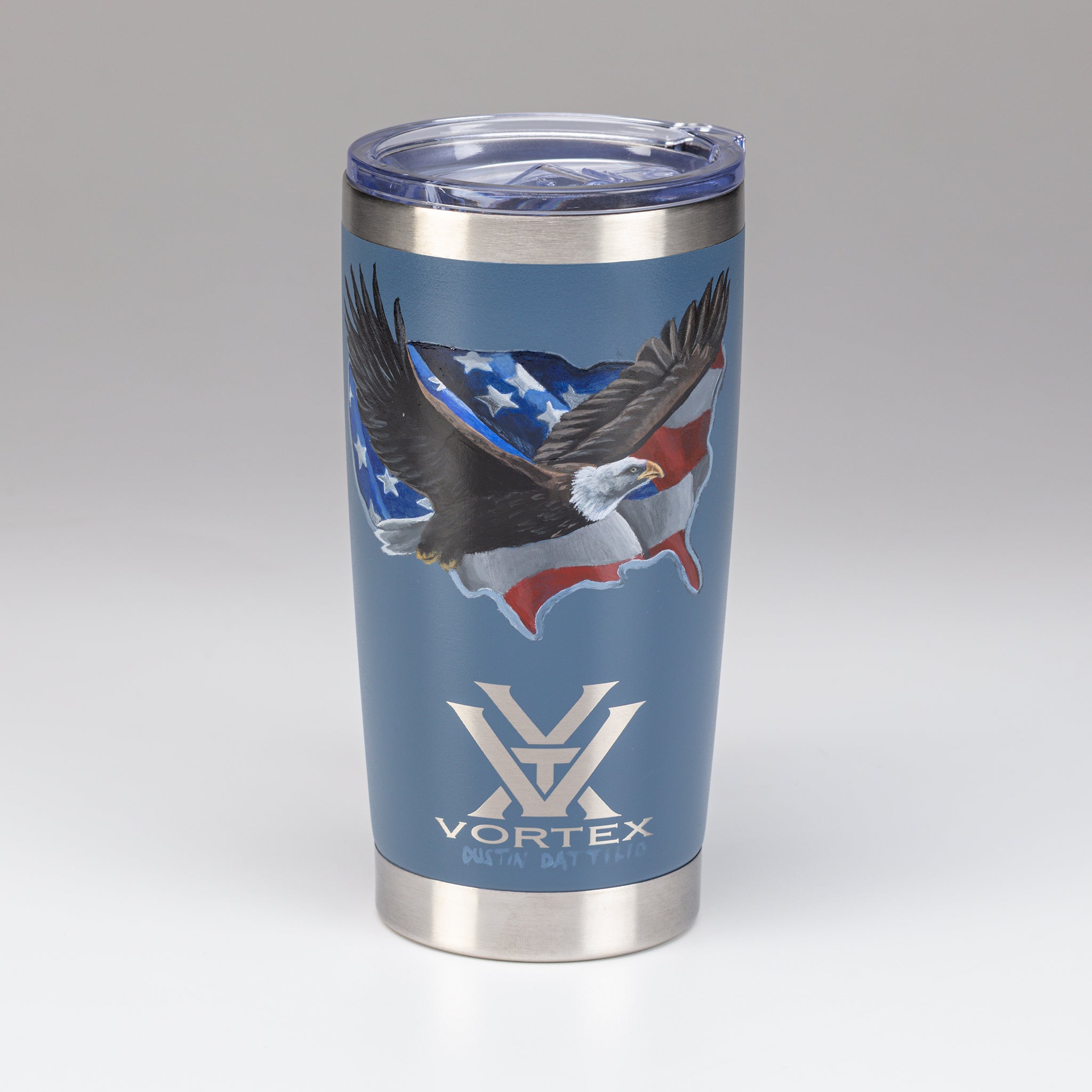 DUSTIN DATTILIO PAINTED TUMBLER - USA #1